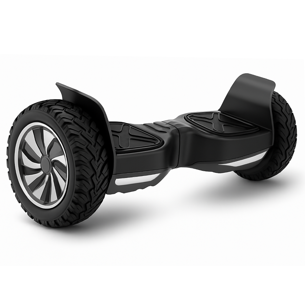 Hoverboard Original 8.5 Offroad com Conexão Bluetooth e LED - Estampa Preto