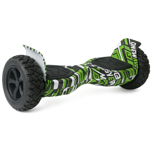 Hoverboard Original 8.5 Offroad com Conexao Bluetooth e LED - Estampa Verde Grafitte